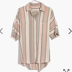 Madewell Courier Shirt in Aldwin Stripe